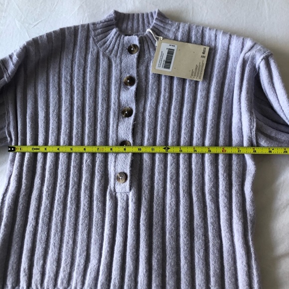The Button Down Seawool Sweater in Lavender - Medium by Frank & Oak NWT - Picture 10 of 16
